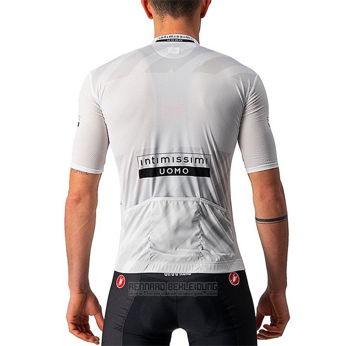 2021 Fahrradbekleidung Giro d'Italia Wei Trikot Kurzarm und Tragerhose